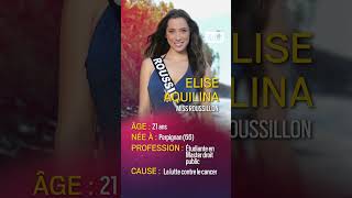 Qui est Elise Aquilina Miss Roussillon 2023 [upl. by Vena269]