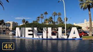 4K Walk In Spanish Territory Of Melilla [upl. by Meagher]