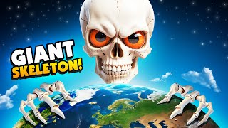 I Used MAGIC To Make a GIANT Skeleton in VR [upl. by Ainahs]