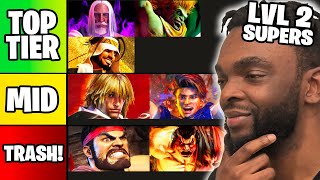 BEST LEVEL 2 SUPERS in SF6 TIER LIST feat Shine [upl. by Naivaj739]