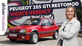 Peugeot 205 GTI Tolman Edition Restomod Full Review A Hot Hatch Legend Reborn [upl. by Nilla]