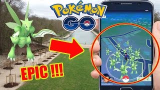 INCROYABLE CHASSE EPIC SPOT INSECATEUR EN MASSE POKEMON GO RARE [upl. by Christianson637]