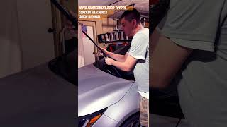 2022 Toyota Corolla Hatchback Wiper Replacement Quick Tutorial [upl. by Corenda]