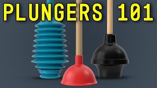 The Guide to Plungers  Plumbing 101 [upl. by Ayekam]