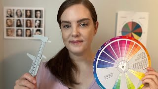 ASMR Colour Analysis Consultation  Personal Attention Roleplay  Whispered [upl. by Nilpik]