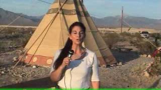 CAMPING EXPERIENCE  NATIVE AMERICAN TIPI CAMP IN USA [upl. by Hurless]