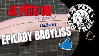 JE PÈTE UN EPILADY BABYLISS AVEC LA MASSE [upl. by Skvorak]