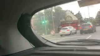 Us driving past Ferndown Fire Station part 1 12102024 [upl. by Ainslee]