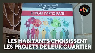 Budget participatif  les habitants choisissent leurs projets [upl. by Gothurd]