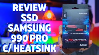 REVIEW SSD SAMSUNG 990 PRO VALE A PENA COMPARATIVO SSD SAMSUNG 980 PRO VS 990 PRO COM HEATSINK [upl. by Arihsan]