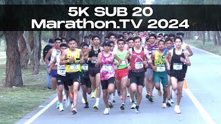 CARRERA 5K MENORES DE 20 AÑOS MarathonTV 2024 [upl. by Sakul185]