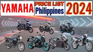 YAMAHA Price List in Philippines 2024 [upl. by Miculek352]