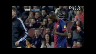 The return of Abidal after cancer  Powrót Abidala po chorobie nowotworowej [upl. by Saunderson]