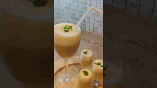 Tasty Peach Juice Recipe  Perfect Summer Drink  Peach Lemonade  Peach Drink peach shorts [upl. by Ecnarwal]