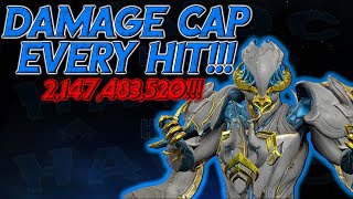 Warframe Damage cap every hit  2147483520 [upl. by Kernan18]