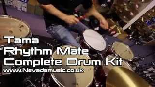 Tama Rhythm Mate Drum Kit Demo  Red Stream Finish [upl. by Ballman661]