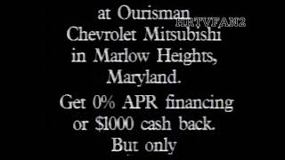 1987 Ourisman ChevroletMitsubishi Commercial [upl. by Kizzee539]