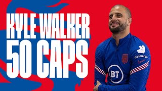 Kyle Walker 50 Caps  quotThe Future for This Team Is Whatever It Wants to Achievequot  England [upl. by Ilrahc]