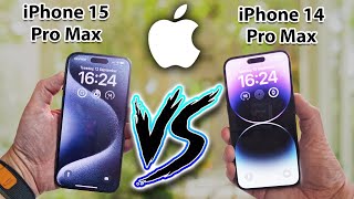 iPhone 15 Pro Max Vs iPhone 14 Pro Max REVIEW of Specs [upl. by Yruam]