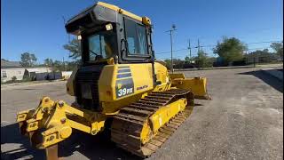 2013 KOMATSU D39PX23  Crawler Dozer  Walk Around Video  Houston TX [upl. by Risteau]