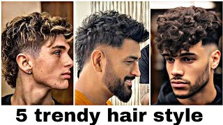 5 trendy hairstyle for men  malayalam [upl. by Netniuq]