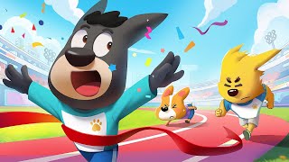 Sheriffs Sports Day  Police Cartoon  Cartoons for Kids  Sheriff Labrador  BabyBus [upl. by Attennot231]