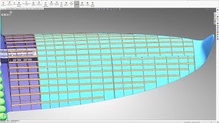 SolidWorks Wing stringers for SAE Aero  wrap them [upl. by Ystap]