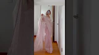 How to Style an Organza Saree like a PRO [upl. by Baron]