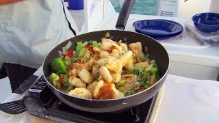 Reef Fish Stir Fry Bush Cookn ► All 4 Adventure TV [upl. by Rosenberg492]