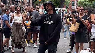 Larry Les Twins  Saint James Block Party  New York 2024 [upl. by Erdnael804]