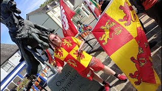 Owain Glyndwr Day Parade in Corwen 2024 [upl. by Sugirdor413]