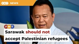 Nanta rejects idea of Sarawak taking in Palestinian refugees [upl. by Garwin]