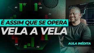 Como Operar o Vela a Vela em Opções Binárias  Aula Inédita 📊 [upl. by Devinne]