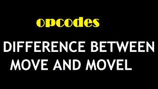 DIFFERENCE BETWEEN MOVE AND MOVEL in RPGLE AS400 [upl. by Sheridan]