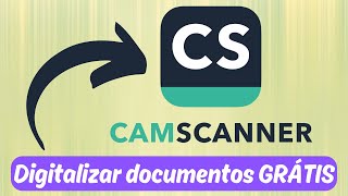 Como DIGITALIZAR documentos GRÁTIS no CamScanner 2024 [upl. by Nedrob836]