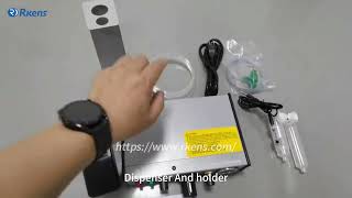 Simple Manual liquid adhesive dispenser glue dispenser [upl. by Appilihp]