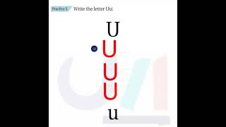 Write the letter Uu [upl. by Prue]