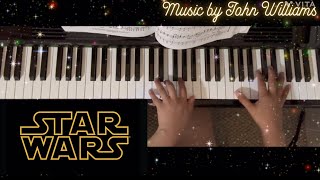 “Star Wars” Main Theme 1977🌟🚀💫  pianocover maythe4thbewithyou [upl. by Nylqcaj615]