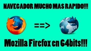 Mozilla Firefox EN 64 BITS Waterfox Descargar e Instalar [upl. by Solraced]