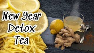 🍋 Ginger tea detox recipe  Weight loss [upl. by Creath]