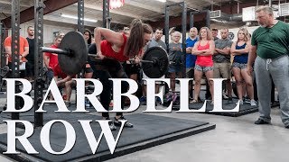 The Barbell Row with Mark Rippetoe [upl. by Wrand]