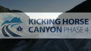 August 11 blast  Kicking Horse Canyon Phase 4 [upl. by Zetta]