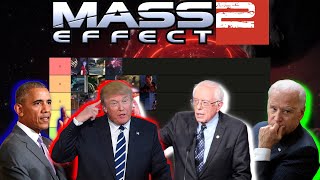 The Presidents and Bernie Rank The Mass Effect Two Missions [upl. by Iveksarap]