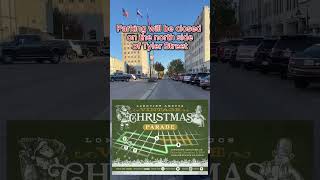 2024 Downtown Longview AMBUCS Christmas Parade Route [upl. by Nevyar]