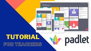 Padlet Tutorial for Teachers  Interesting padlet ideas 2023 [upl. by Nomsed780]