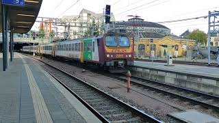 CFL 2011 and 2007 arriving in Luxembourg with local train from Diekirch [upl. by Nadda]