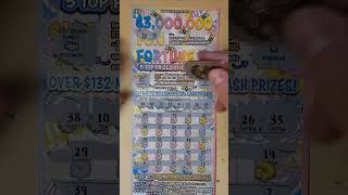 SINGLE MATCH 3000000 MILLION FUN FORTUNE PA LOTTERY 30 SCRATCH OFF TICKET WINNER lottery win [upl. by Inalak781]