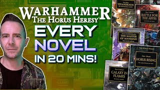 EVERY HORUS HERESY NOVEL REVIEWED in about 20 minutes [upl. by Kilah]