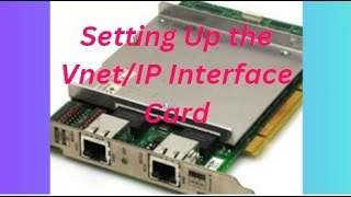 YOKOGAWA DCS Vnet IP Interface Card [upl. by Anaik]