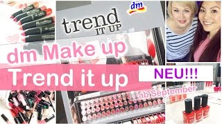 NEUE dm Drogerie MAKEUP MARKE TREND IT UP First Impressions  Blogger Event  Mamiseelen [upl. by Flemming]